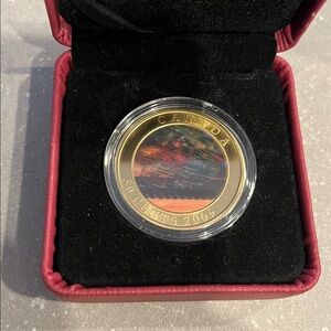 2009 $0.50 Fine Silver Coin Train